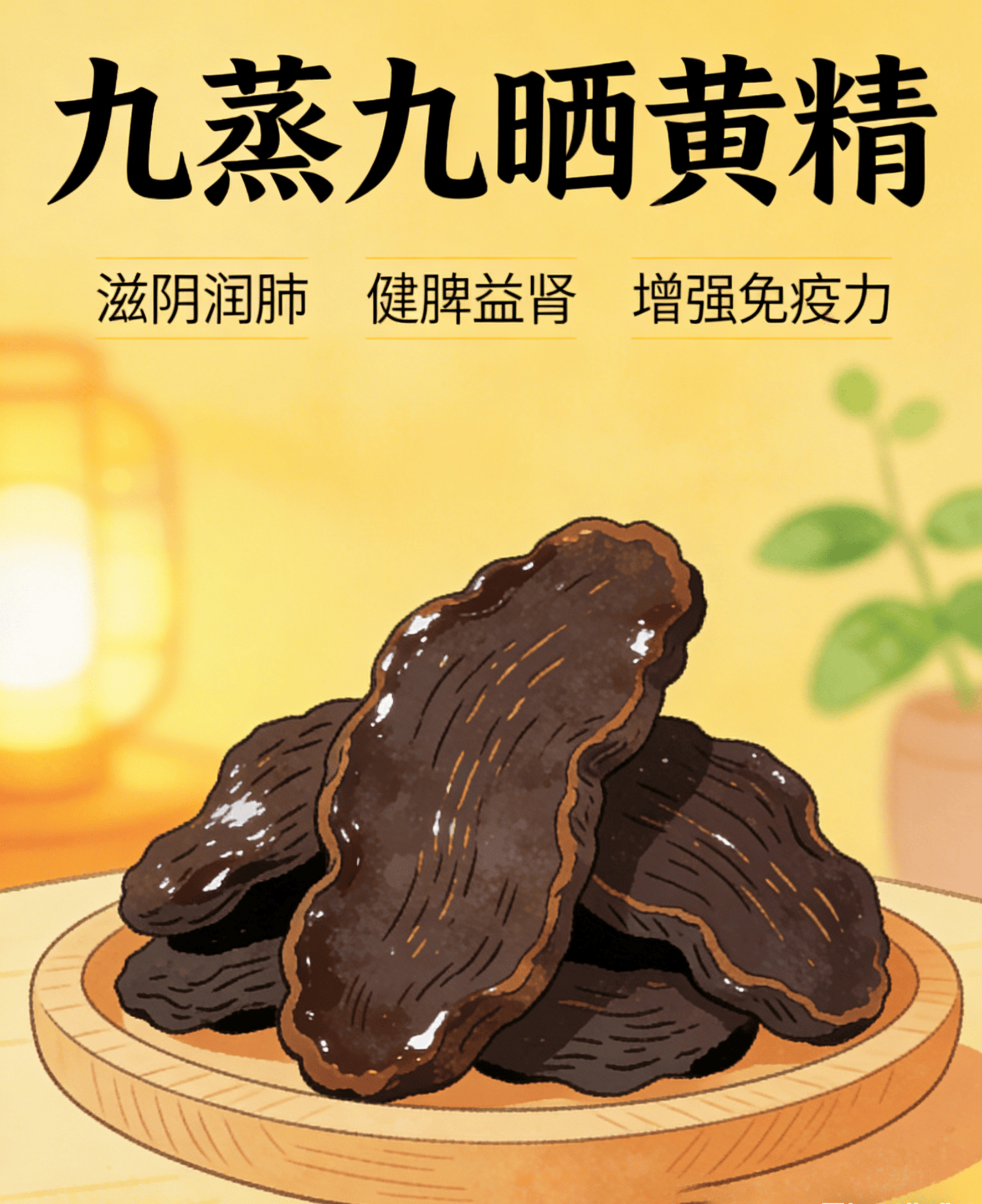 九蒸九晒：遵循古法，步步淬炼